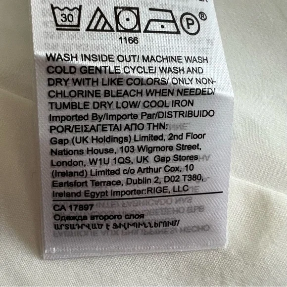 NWT Banana Republic WHITE COLLARLESS LINEN-COTTON BLAZER, size 4 - Picture 11 of 16